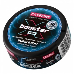 Saszetki kofeinowe X-Booster Bubble Gum 40mg Saszetki kofeinowe X-Booster Bubble Gum 40mg