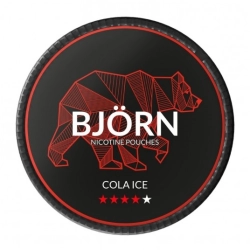 Saszetki nikotynowe BJORN Cola Ice 11,7mg Saszetki nikotynowe BJORN Cola Ice 11,7mg