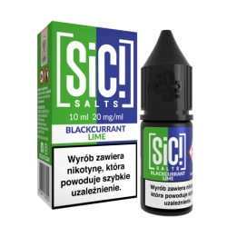 Liquid SIC! Salt 10ml Blackcurrant Lime 20mg