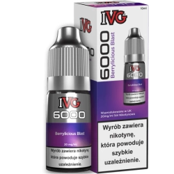 Liquid IVG 6000 Nicotine Salt 10ml Berrylicious Blast 20mg