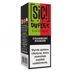 Liquid SIC! NIC 8ml Strawberry Rhubarb 12mg