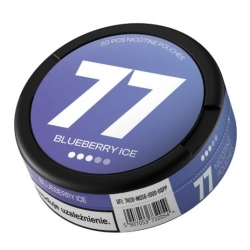 Saszetki nikotynowe 77 Blueberry Ice 10,4mg Saszetki nikotynowe 77 Blueberry Ice 10,4mg