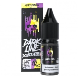 Liquid Dark Line Double Salt 10ml Grape Lemon 20mg