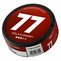 Saszetki nikotynowe 77 Cola Cherry 10,4mg Saszetki nikotynowe 77 Cola Cherry 10,4mg