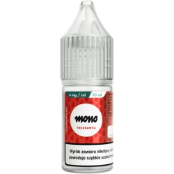 Liquid MONO 10ml - Truskawka 6mg