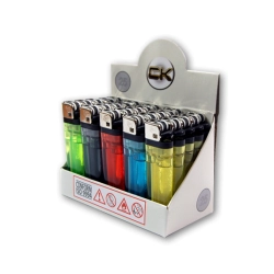 Zapalniczka krzesiwowa #CK 10F Transparent E23 50 szt.
