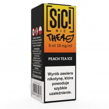 Liquid SIC! NIC 8ml Peach Tea Ice 18mg