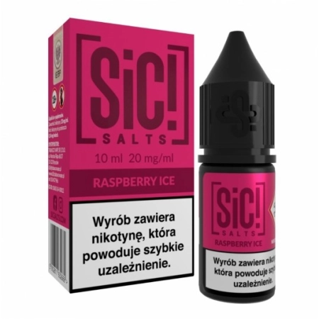 Liquid SIC! Salt 10ml Raspberry Ice 20mg