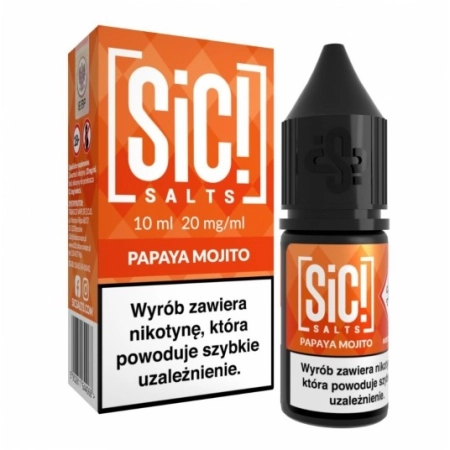 Liquid SIC! Salt 10ml Papaya Mojito 20mg