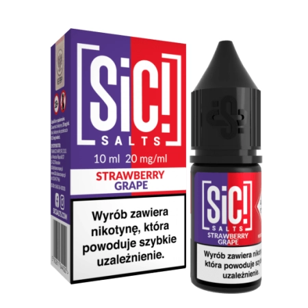 Liquid SIC! Salt 10ml Strawberry Grape 20mg