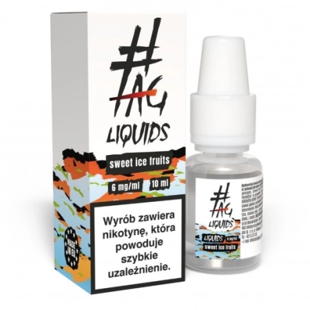 Liquid #TAG Classic 10ml Sweet Ice Fruits 6mg