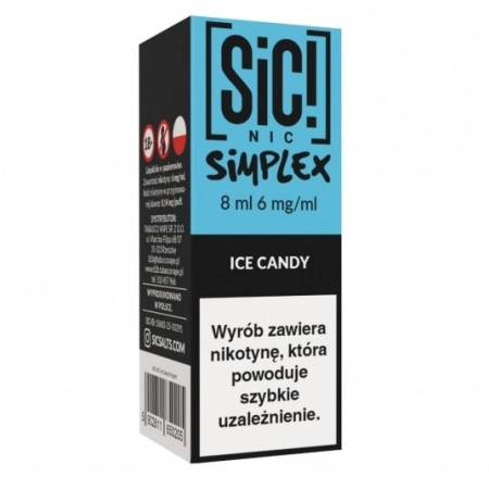 Liquid SIC! NIC 8ml Ice Candy 6mg