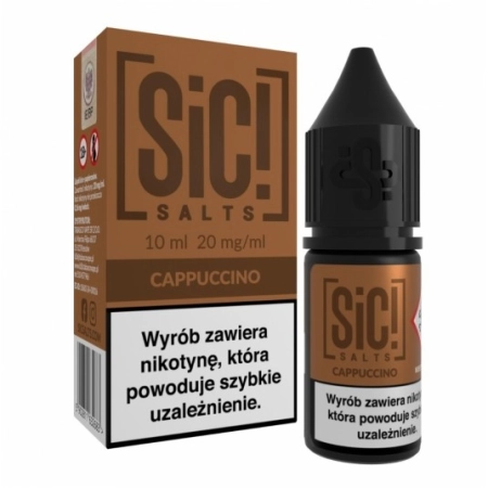 Liquid SIC! Salt 10ml Cappuccino 20mg