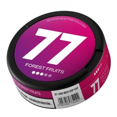 Saszetki nikotynowe 77 Forest Fruits 10,4mg