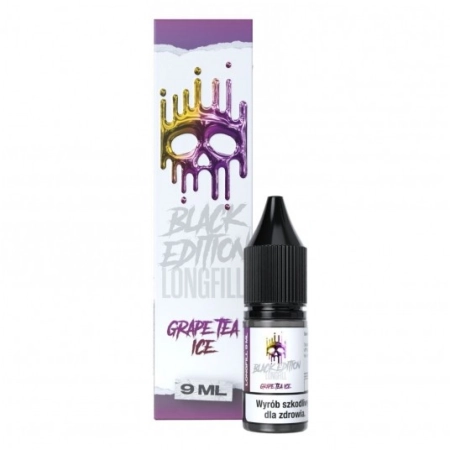 Longfill Dark Line Black Edition 9ml Grape Tea Ice