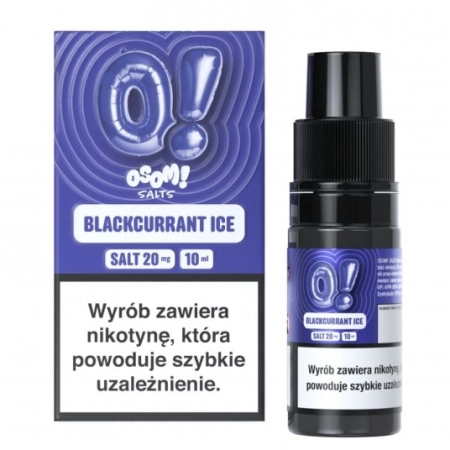 Liquid OSOM! Salt 10ml Blackcurrant Ice 20mg