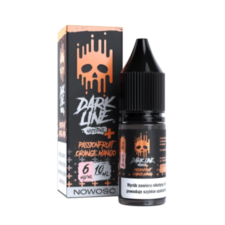 Liquid Dark Line Nicotine+ 10ml Passionfruit Orange Mango 6mg