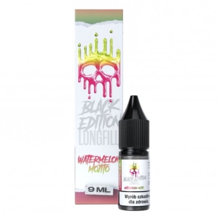 Longfill Dark Line Black Edition 9ml Watermelon Mojito