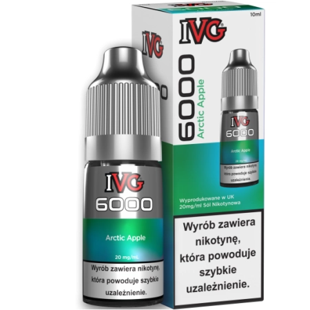 Liquid IVG 6000 Nicotine Salt 10ml Arctic Apple 20mg