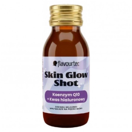 Flavourtec Skin Glow Shot Koenzym Q10 Kwas Hialuronowy 60ml