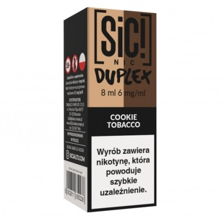 Liquid SIC! NIC 8ml Cookie Tobacco 6mg