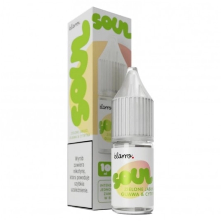 Liquid Klarro Soul Salt 10ml Zielone Jabłko Guawa & Cytryna 20mg