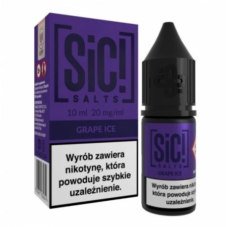 Liquid SIC! Salt 10ml Grape Ice 20mg