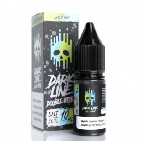 Liquid Dark Line Double Salt 10ml Lime Mint 20mg