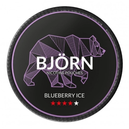 Saszetki nikotynowe BJORN Blueberry Ice 11,7mg
