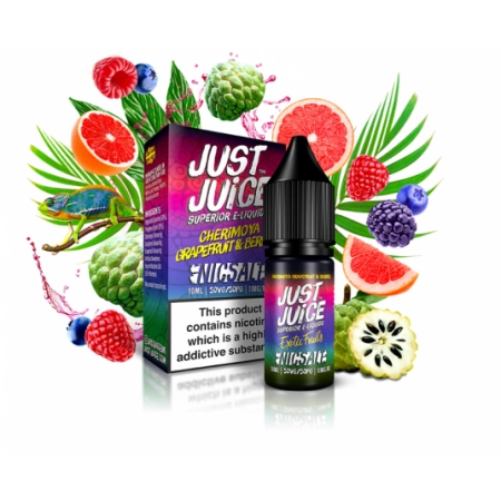 Liquid Just Juice 10ml Exotic Fruits - Cherimoya Grapefruit & Berries
