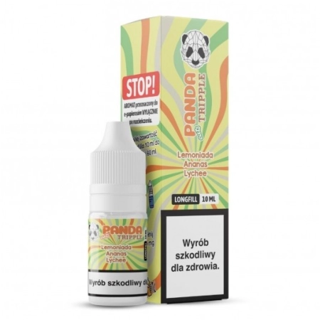 Longfill Panda Tripple 10ml Lemoniada Ananas & Lychee