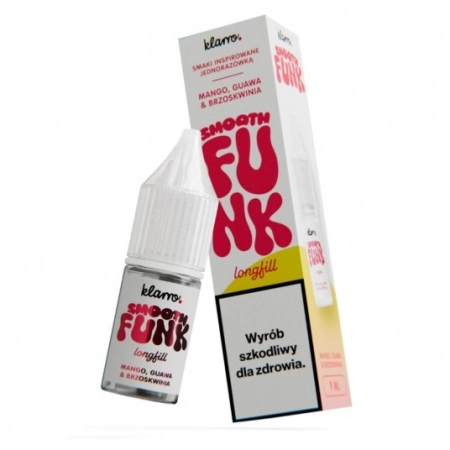 Longfill Klarro Smooth Funk 9ml Mango Guawa Brzoskwinia