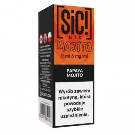 Liquid SIC! NIC 8ml Papaya Mojito 6mg