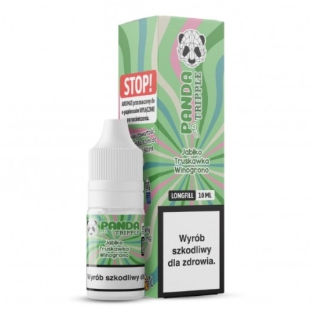 Longfill Panda Tripple 10ml Jabłko Truskawka & Winogrono