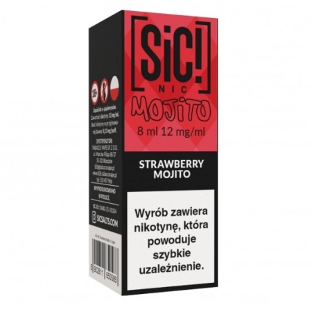 Liquid SIC! NIC 8ml Strawberry Mojito 12mg