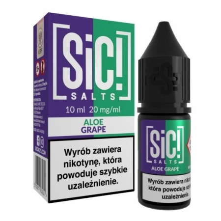 Liquid SIC! Salt 10ml Aloe Grape 20mg