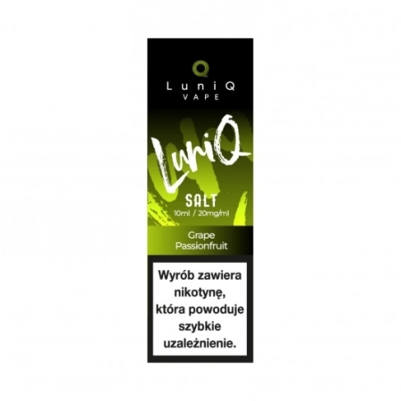Liquid Luniq Salt 10ml Grape Passionfruit 20mg