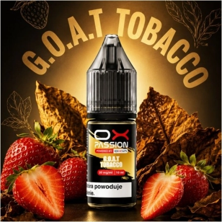 Liquid OX Passion 10ml G.O.A.T Tobacco 20mg