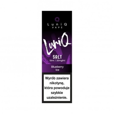 Liquid Luniq Salt 10ml Blueberry Ice 20mg