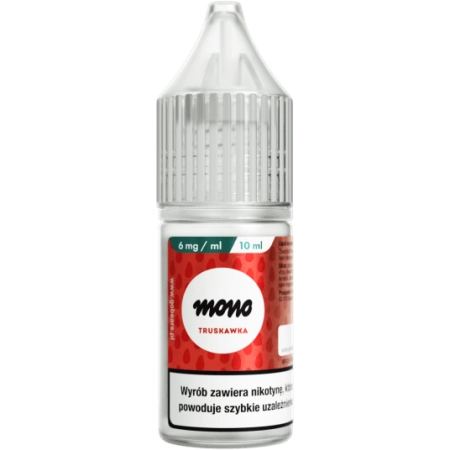 Liquid MONO 10ml - Truskawka 6mg