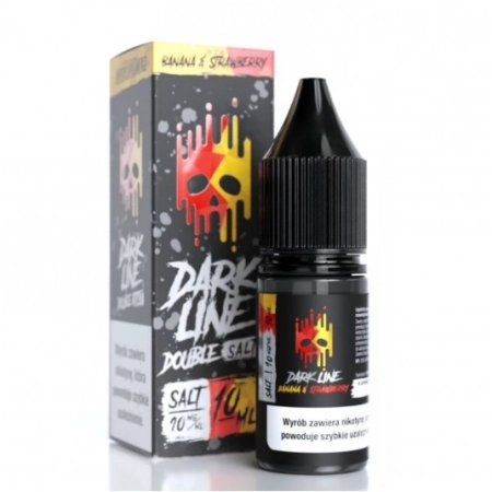 Liquid Dark Line Double Salt 10ml Banana Strawberry 10mg