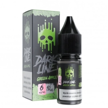 Liquid Dark Line 10ml Green Apple 6mg