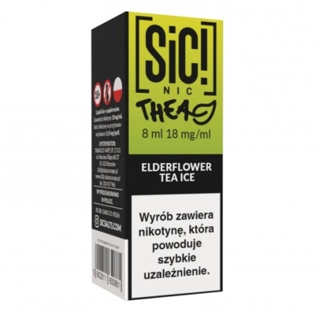 Liquid SIC! NIC 8ml Elderflower Tea Ice 18mg