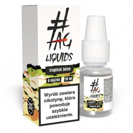 Liquid #TAG Classic 10ml Tropical Juice 6mg