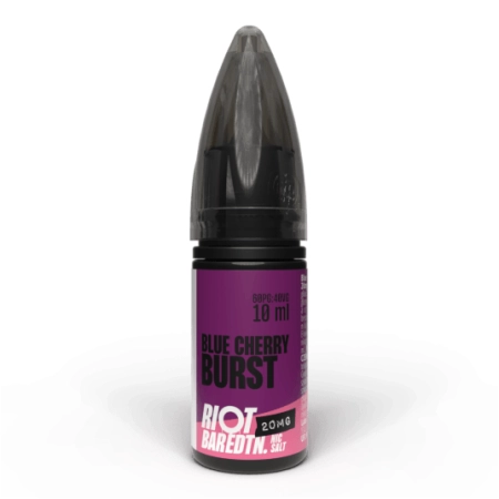 Liquid Riot Salt 10ml - Blue Cherry Burst 20mg