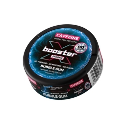 Woreczki Kofeinowe X-BOOSTER 80mg – Bubble Gum Snus