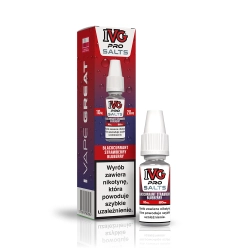 Liquid IVG Pro Salts 20mg 10ml Blackcurrant Strawberry Blueberry