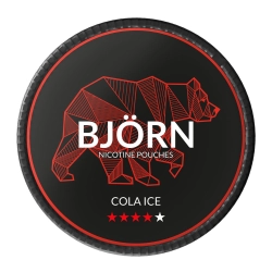 Woreczki nikotynowe Bjorn 18mg – Cola Ice Snus AKCYZA