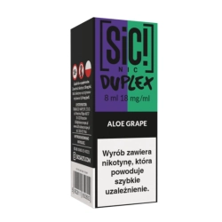 Liquid SIC! NIC 8ml 18mg Aloe Grape – Duplex