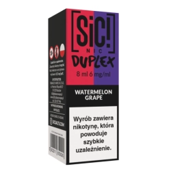Liquid SIC! NIC 8ml 6mg Watermelon Grape – Duplex